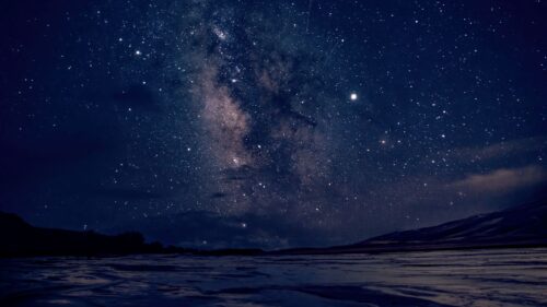 Nebula, Stars, Sea Wallpapers Free Download