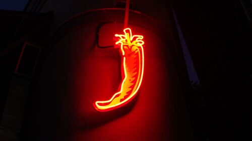 Neon, Art, Pepper Wallpapers Free Download