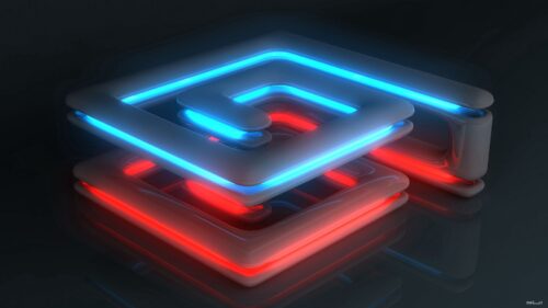 Neon, Light, Spiral, Shape, Surface Wallpapers Free Download