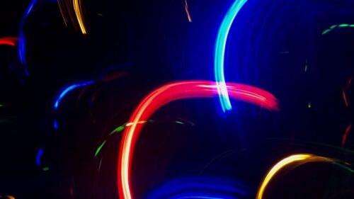 Neon, Line, Lights Wallpapers Free Download
