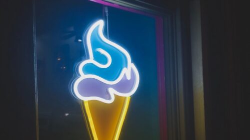 Neon Sign, Ice Cream Wallpapers Free Download