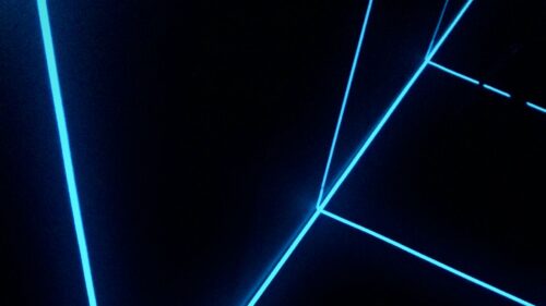 Neon, Stripes, Blue Wallpapers Free Download