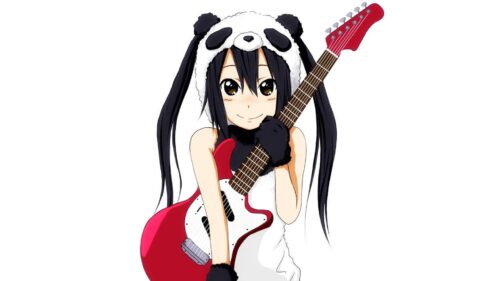 Nice Girl, Smile, Guitar, Hat Free Wallpapers Download