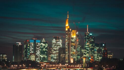 Night City, Buildings, Lights Wallpapers Free Download (2)