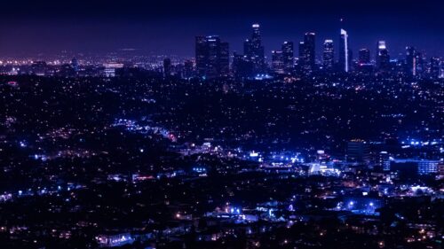 Night City, Lights, Overview Wallpapers Free Download