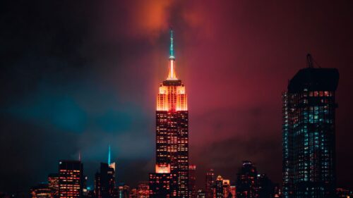 Night City, Skyscraper, Tower Wallpapers Free Download
