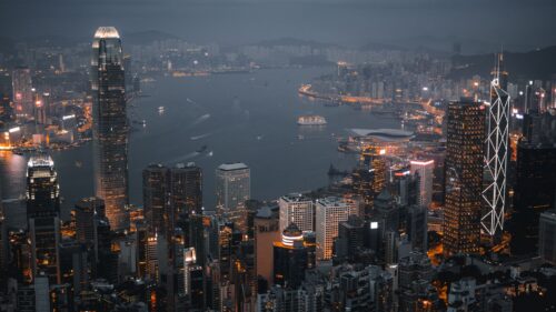 Night City, Skyscrapers Wallpapers Free Download