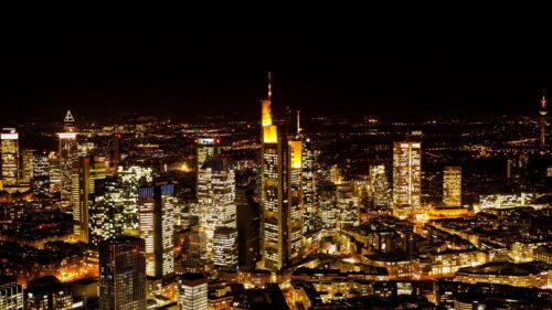 Night City, Tower, Skyscrapers Wallpapers Free Download