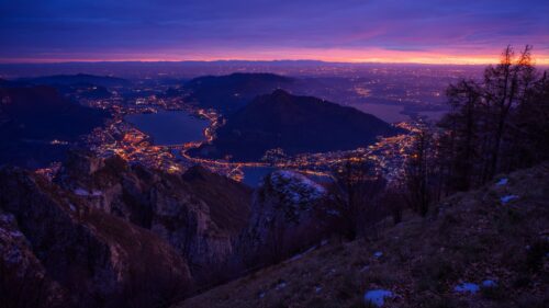 Night City, View, From Wallpapers Free Download
