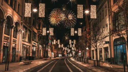 Night City, illumination, Lighting Wallpapers Free Download