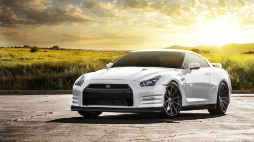 Nissan Gtr, Nissan, White, Auto Wallpapers Free Download