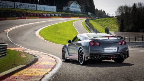 Nissan Gtr, Rear View Wallpapers Free Download