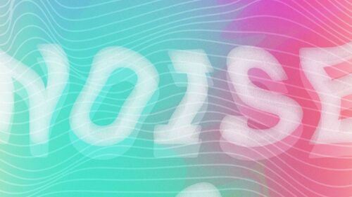 Noise, Inscription, Wavy Wallpapers Free Download