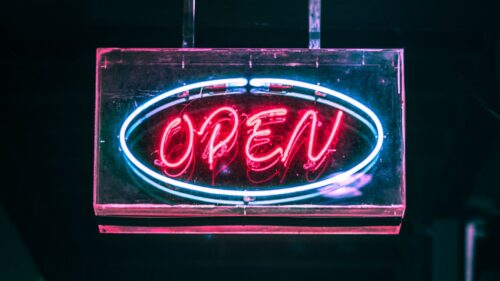 Open, Sign, Neon Wallpapers Free Download