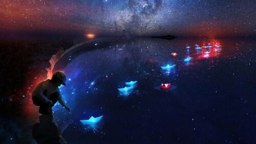 Origami, Ships, Space Wallpapers Download For Your Device