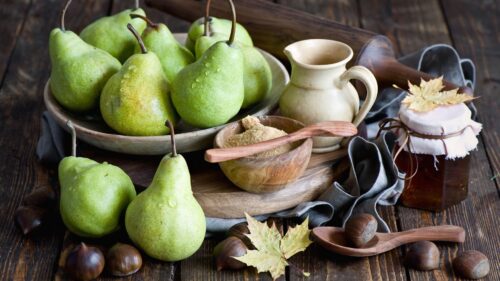 Pears, Chestnuts, Honey, Sugar HD Wallpapers Free Download