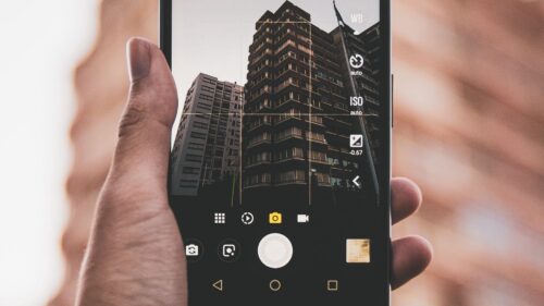 Phone, Hand, Building HD Wallpapers Free Download
