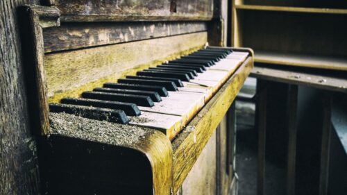 Piano, Old, Dust, Keys HD Wallpapers Free Download