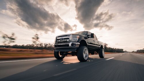Pickup, Suv, Traffic HD Wallpapers Free Download