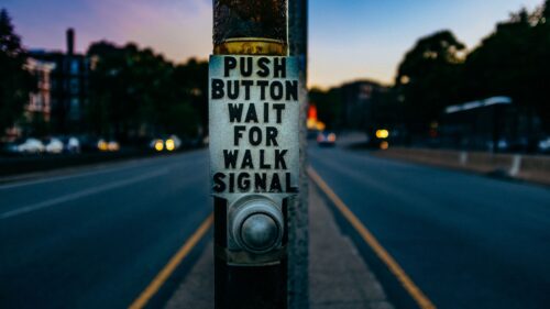 Pillar, Inscription, Button, Street HD Wallpapers Free Download