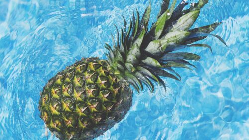 Pineapple, Water, Fruit Wallpapers Free Download