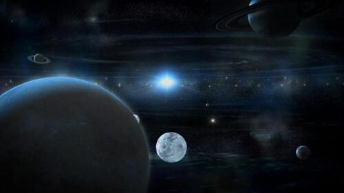 Planets, Space, Stars, Lights Wallpapers Free Download
