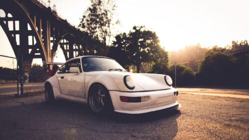 Porsche, Auto, White, Antique HD Wallpapers Free Download