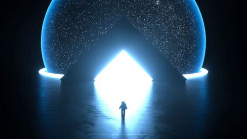 Portal, Glow, Bright HD Wallpapers Free Download