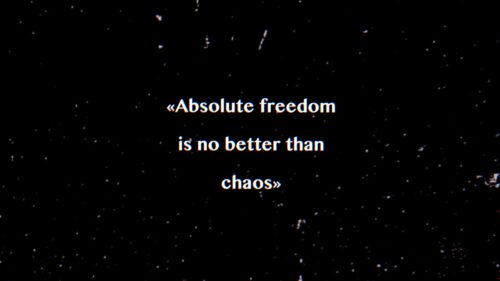 Quotation, Freedom, Chaos HD Wallpapers Free Download