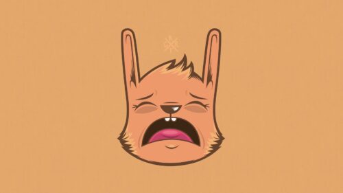 Rabbit, Face, Figure, Color Paper HD Wallpapers Free Download