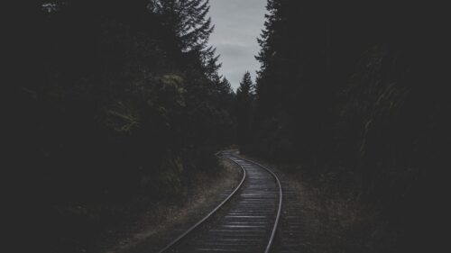 Rails, Railroad, Dark HD Wallpapers Free Download