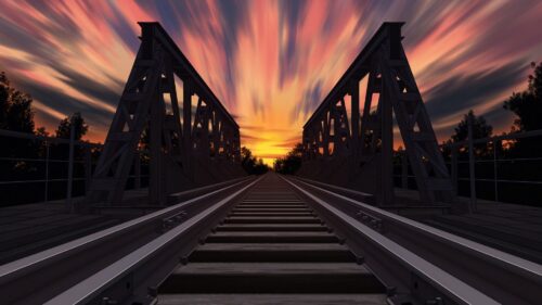 Rails, Railway, Bridge HD Wallpapers Free Download