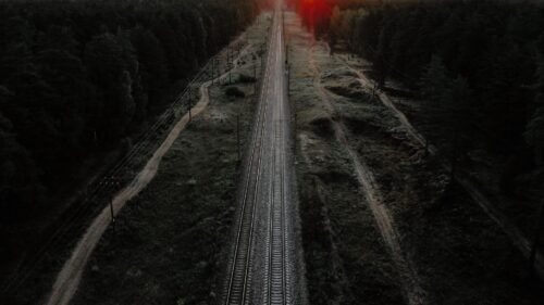 Railway, Rails, Aerial, View HD Wallpapers Free Download