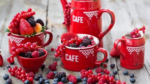 Raspberries, Blueberries, Strawberries HD Wallpapers Free Download (2)