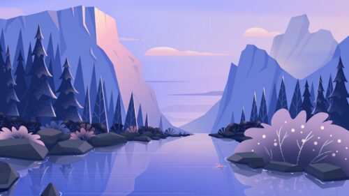 River, Mountains, Landscape HD Wallpapers Free Download