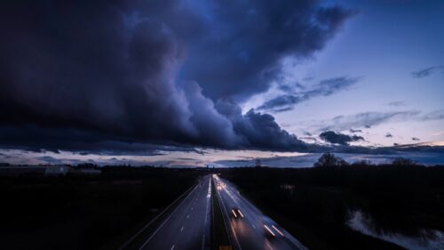 Road Clouds, Cloudy HD Wallpapers Free Download