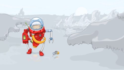 Robot, ice, Rink, Glass Wallpapers Free Download