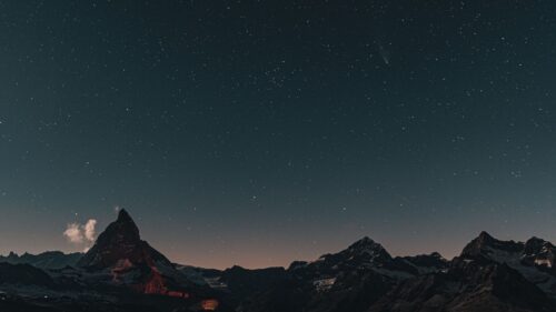 Rock, Peak, Night Wallpapers Free Download