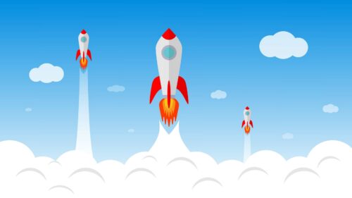 Rocket, Launching, Smoke Wallpapers Free Download