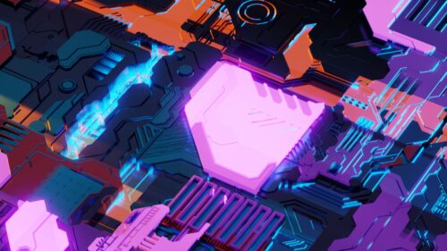 Sci-Fi, Chip, Structure Wallpapers Free Download