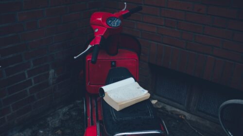 Scooter, Moped, Book Wallpapers Free Download