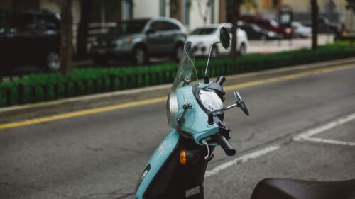 Scooter, Moped, Steering Wallpapers Free Download