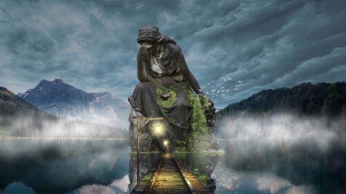 Sculpture, Photoshop, Bridge Wallpapers Free Download