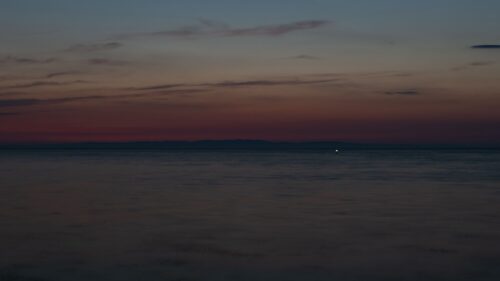 Sea, Twilight, Horizon Wallpapers Free Download
