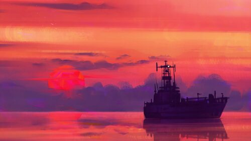 Ship, Art, Sea Wallpapers Free Download