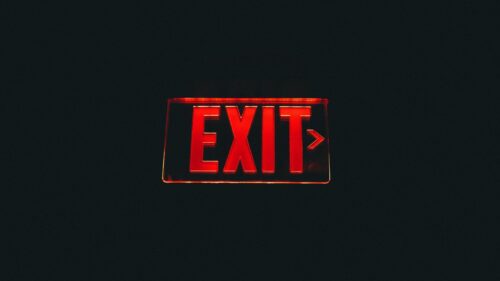 Sign, Pointer, Exit Wallpapers Free Download