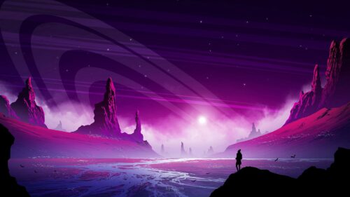 Silhouette, Landscape Wallpapers Free Download