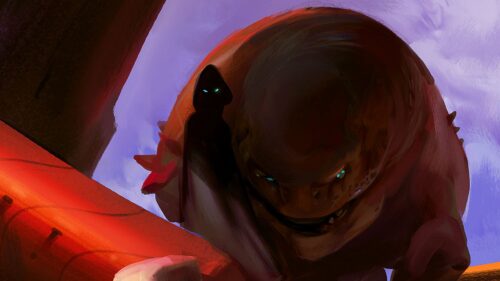 Silhouette, Monster, Art Wallpapers Free Download