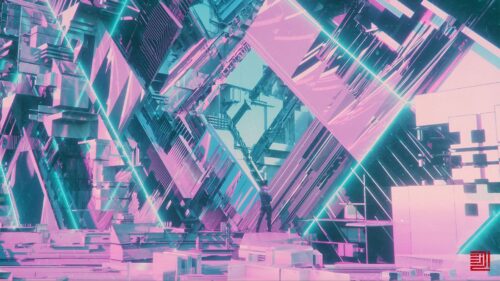 Silhouette, Neon, Light Wallpapers Free Download