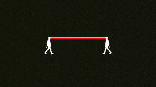 Silhouettes, Rainbow, Gravitation Wallpapers Free Download